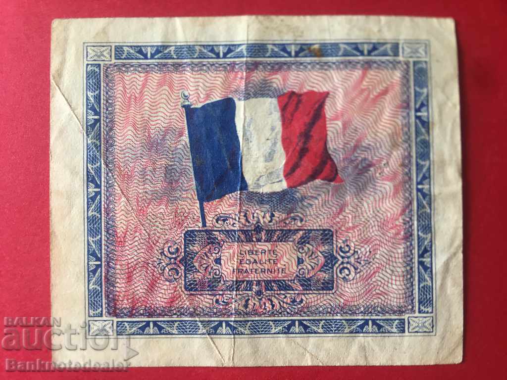 Γαλλία Γαλλικά Συμμαχικά Στρατιωτικά 2 Φράγκα 1944 P 114 Ref 4536 με τιμή 12.00 BGN | € 6.14