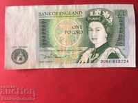 England 1 Pound 1980 D.H.F. Somerset Ref 2724