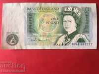 England 1 Pound 1980 D.H.F. Somerset Ref 2727