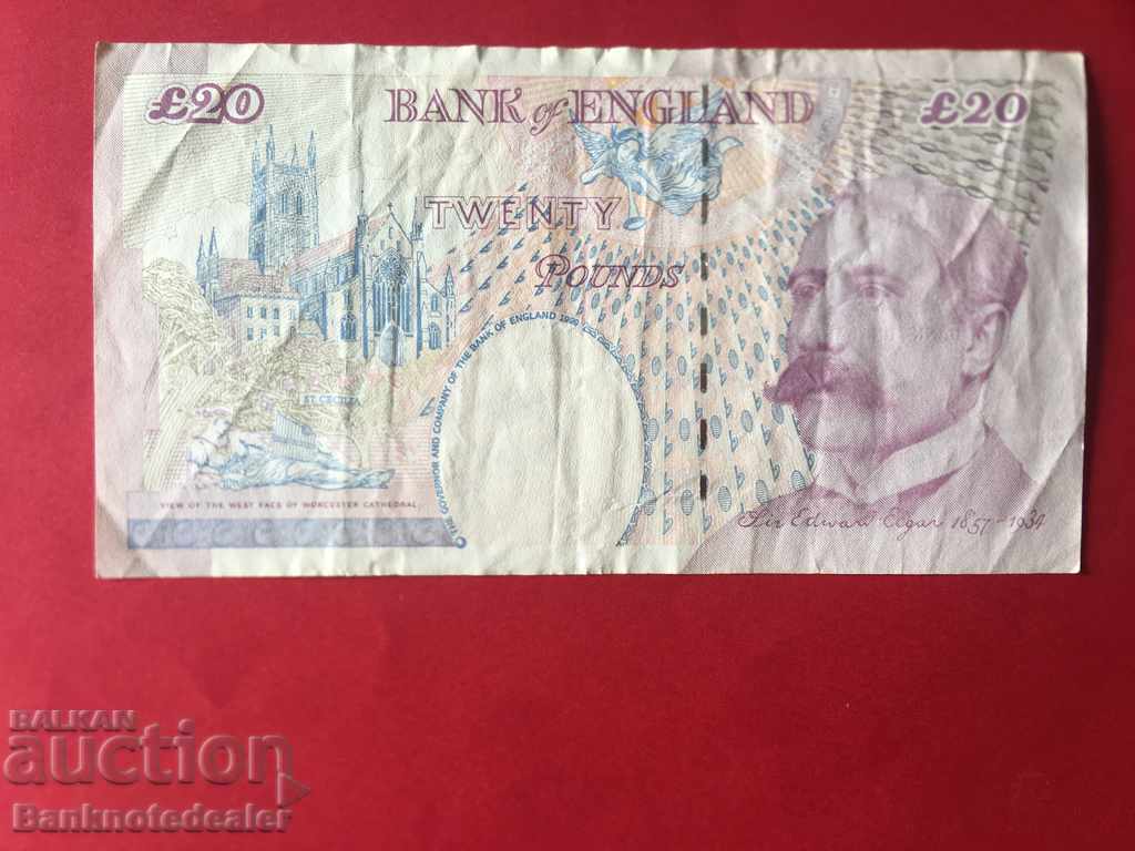 England Great Britain 20 Pounds 1999-04 Pick 320a Ref 2916 with price 75.00 BGN | € 38.35 England Great Britain 20 Pounds 1999-04 Pick 320a Ref 2916 with price 75.00 BGN | € 38.35