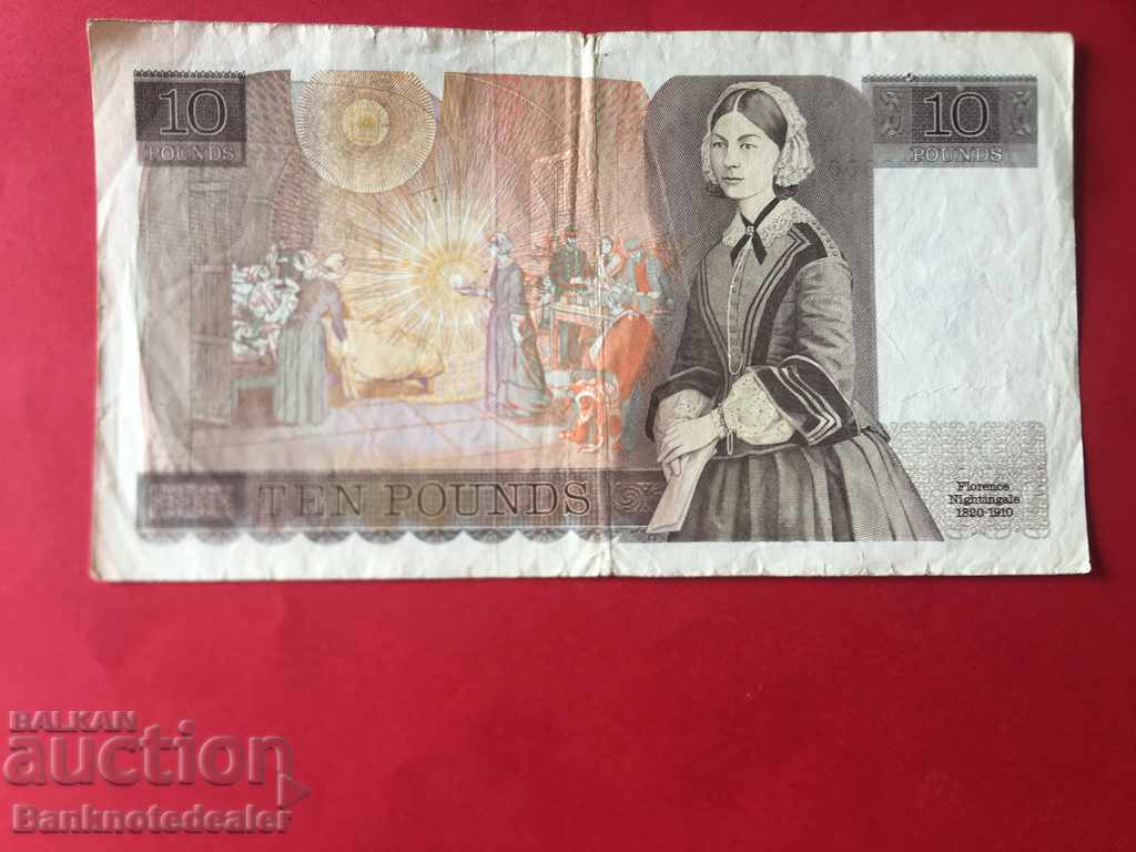 England Great Britain 10 Pounds 1980-88 Pick 379d Ref 8900 with price 44.00 BGN | € 22.50 England Great Britain 10 Pounds 1980-88 Pick 379d Ref 8900 with price 44.00 BGN | € 22.50