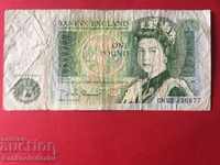 England 1 Pound 1980 D.H.F. Somerset Ref 0577