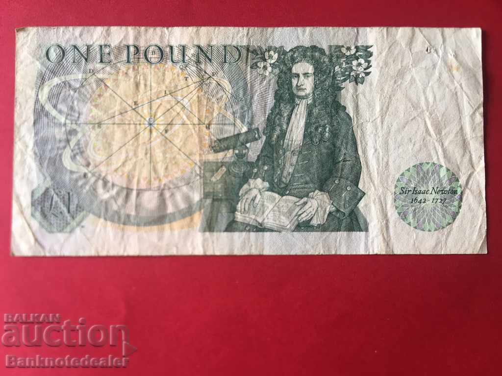 England 1 Pound 1980 D.H.F. Somerset Ref 9914 with price 4.50 BGN | € 2.30 England 1 Pound 1980 D.H.F. Somerset Ref 9914 with price 4.50 BGN | € 2.30