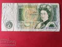 England 1 Pound 1980 D.H.F. Somerset Ref 9914