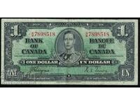 Canada 1 dolar 1937 Pick 58 e Ref 8518