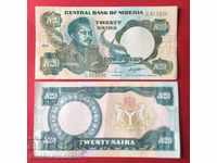 Nigeria 20 Naira 1984 Pick 26f Ref 5036