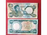Nigeria 20 Naira 1984 Pick 26f Ref 4311