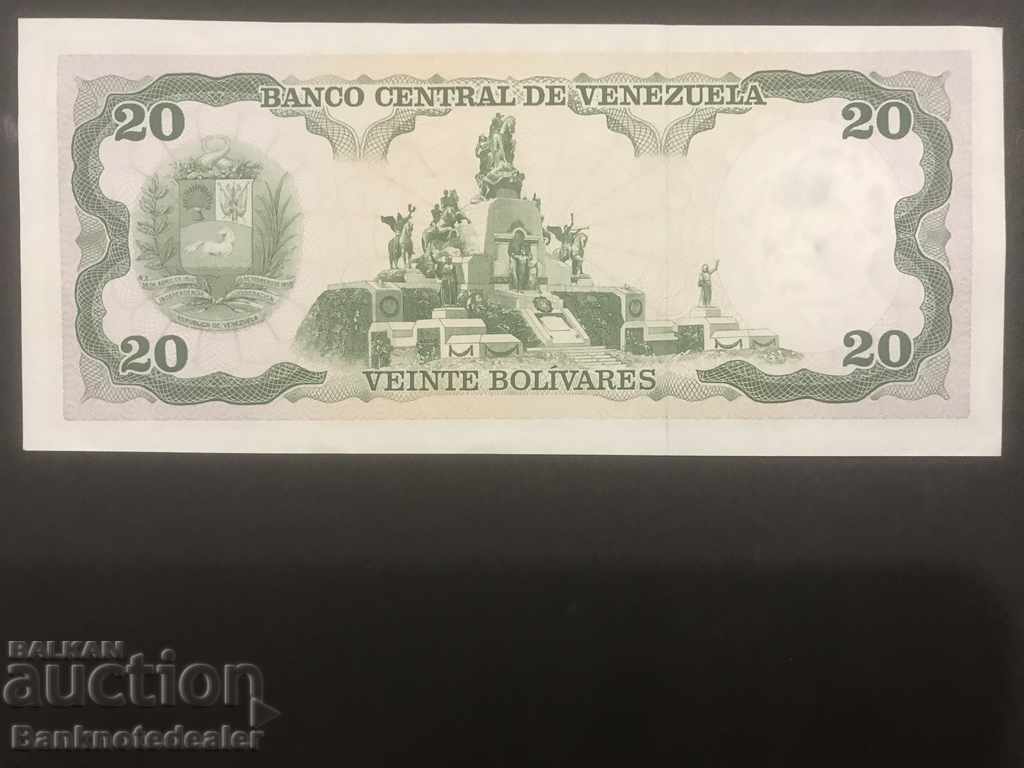Venezuela 20 Bolivares 1990 Pick 53 Unc Ref 4362 with price 8.00 BGN | € 4.09 Venezuela 20 Bolivares 1990 Pick 53 Unc Ref 4362 with price 8.00 BGN | € 4.09