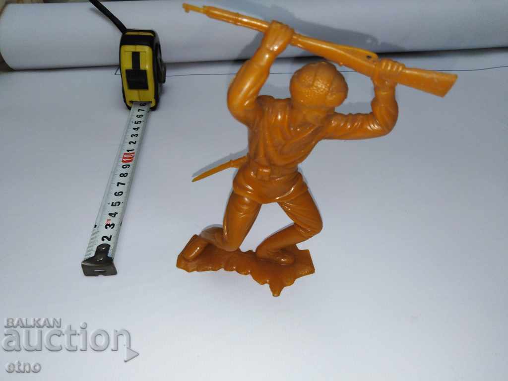 USSR-SOLDIER TOY WITH NAGAN MASIN ROCKER AND SHICK, LARGE FIGURE - 5 USSR-SOLDIER TOY WITH NAGAN MASIN ROCKER AND SHICK, LARGE FIGURE - 5