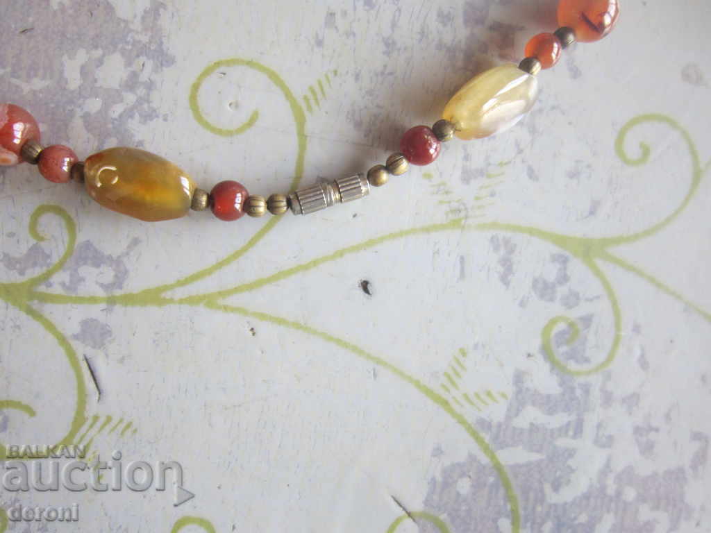 Δημοπρασία Μοναδικό κολιέ κολιέ με φυσικές πέτρες Δημοπρασία Μοναδικό κολιέ κολιέ με φυσικές πέτρες