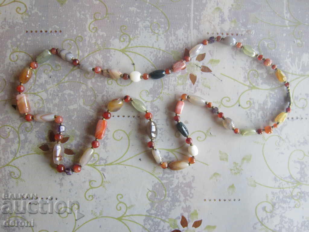 Μοναδικό κολιέ κολιέ με φυσικές πέτρες - 5 Μοναδικό κολιέ κολιέ με φυσικές πέτρες - 5