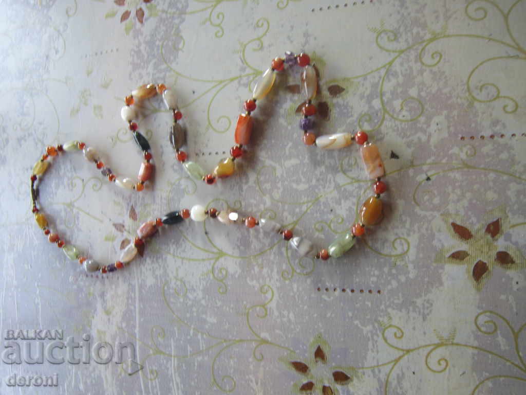 Μοναδικό κολιέ κολιέ με φυσικές πέτρες - 7 Μοναδικό κολιέ κολιέ με φυσικές πέτρες - 7