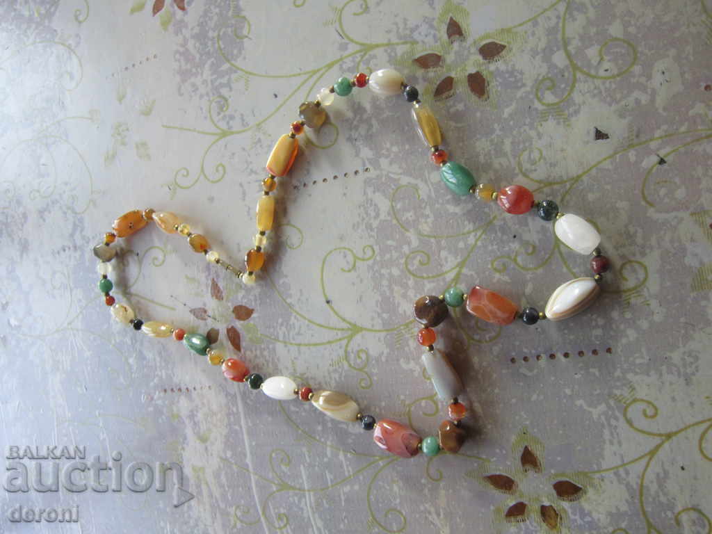 Delivery of Unique necklace necklace with natural stones 2