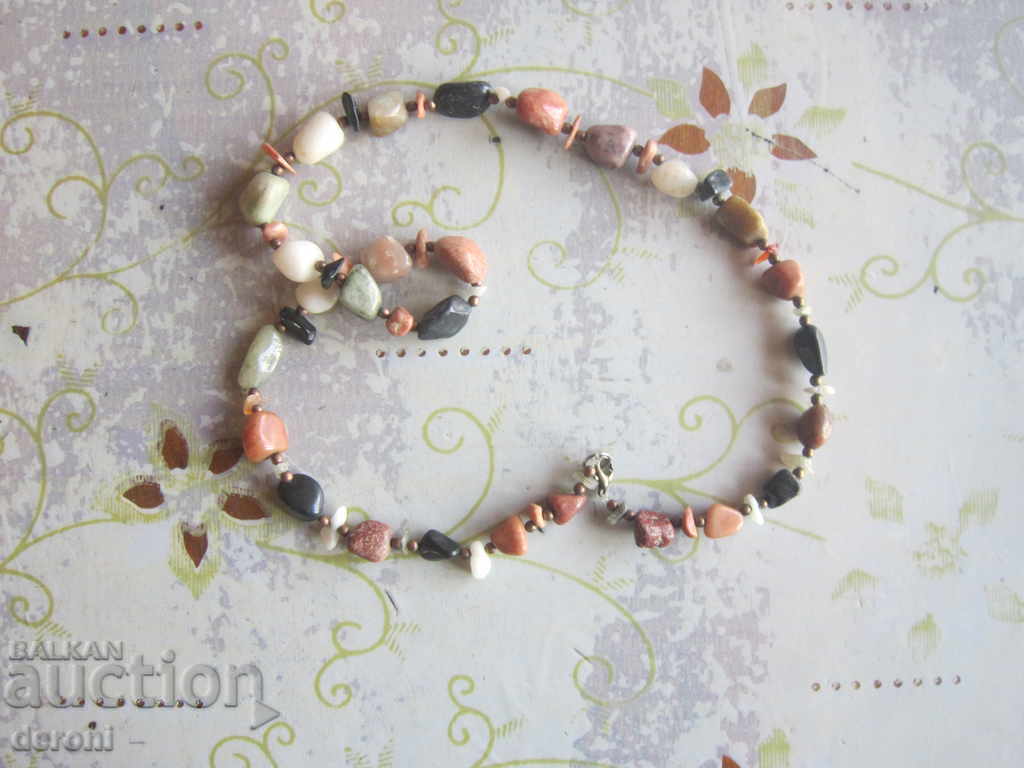 Necklace necklace with natural stones 5 - 5