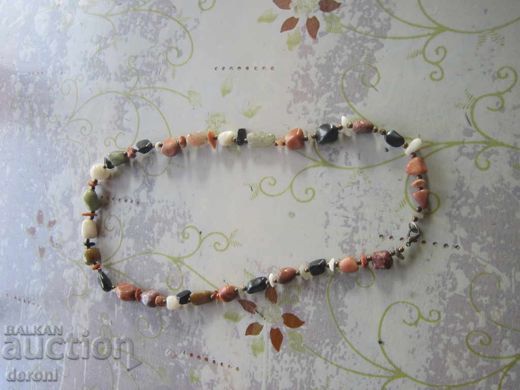 Necklace necklace with natural stones 5 - 6