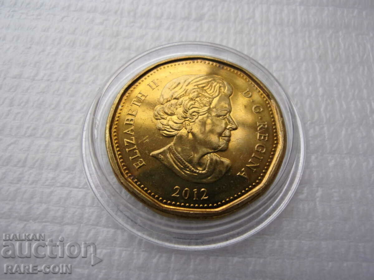 Licitație RS (32) Canada 1 dolar 2012 Rar