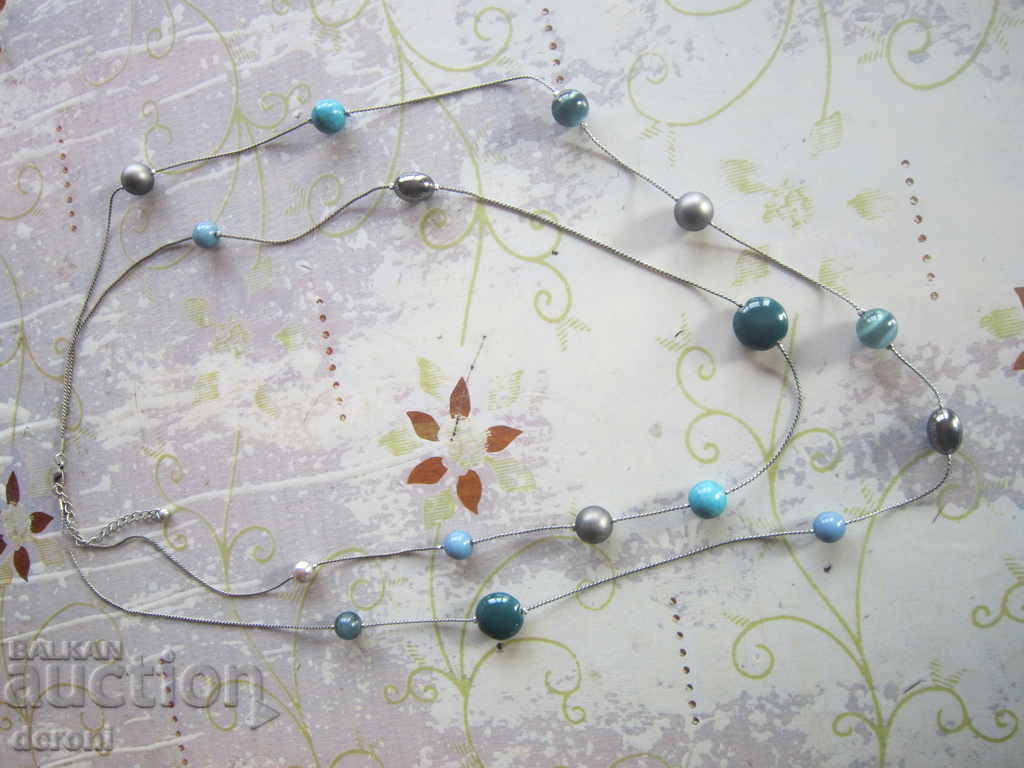 Great necklace necklace with natural stones - 5 Great necklace necklace with natural stones - 5