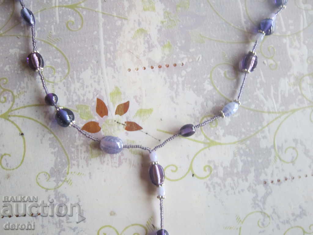 Amazing necklace necklace with stones 19 - 5 Amazing necklace necklace with stones 19 - 5