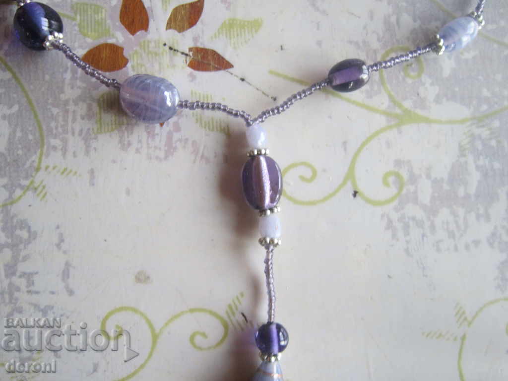 Amazing necklace necklace with stones 19 - 7 Amazing necklace necklace with stones 19 - 7
