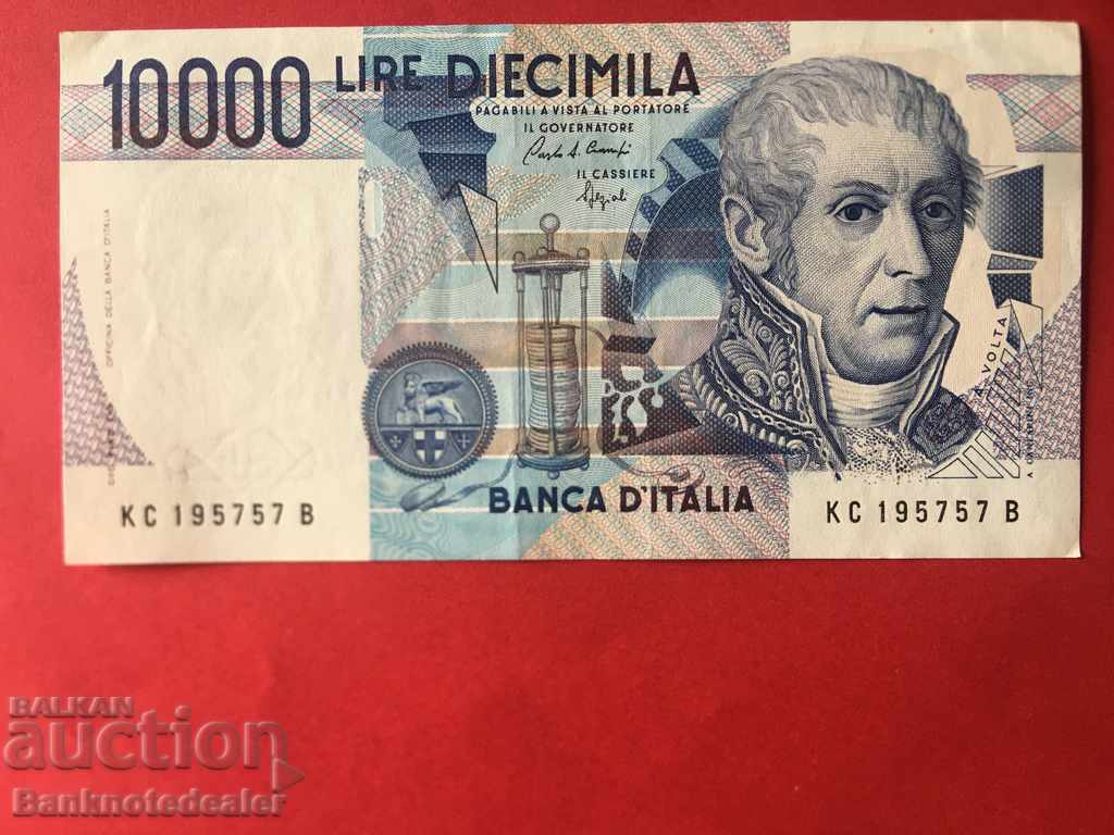 Ιταλία 10000 Lire 1984 Επιλογή 112c Τελευταία προ Euro Unc Ref 5757