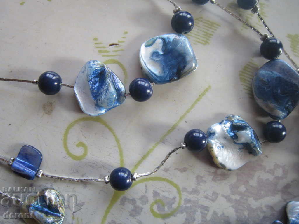 Livrarea Colier unic cu pietre naturale 16 Livrarea Colier unic cu pietre naturale 16