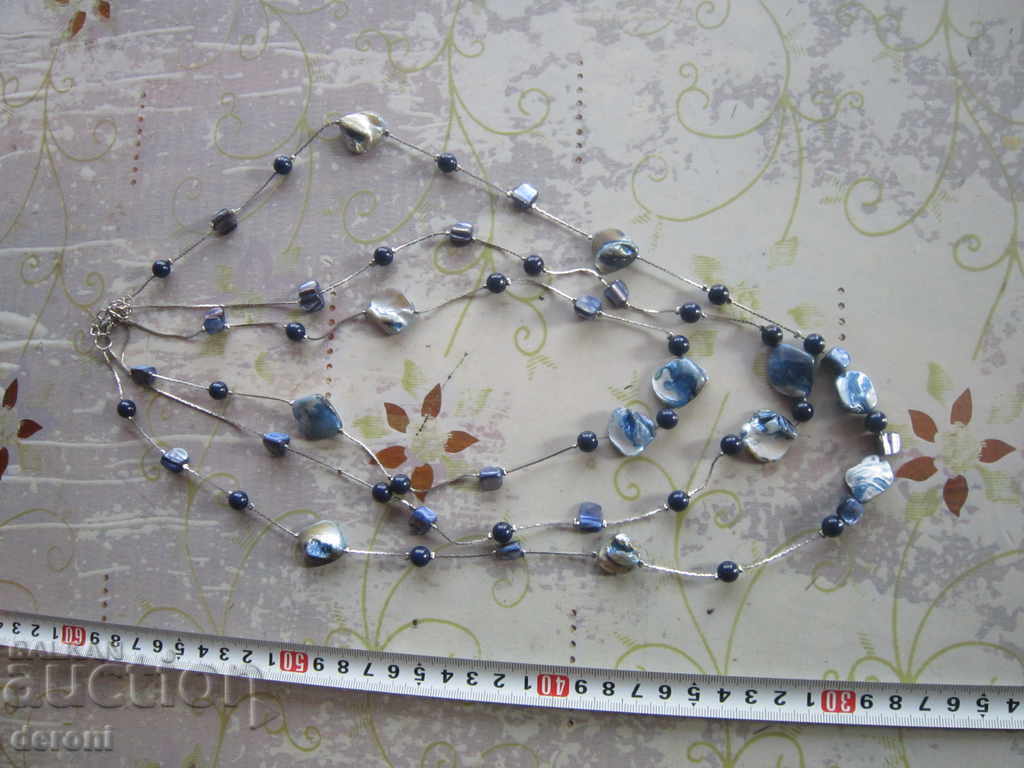 Colier unic cu pietre naturale 16 - 5 Colier unic cu pietre naturale 16 - 5