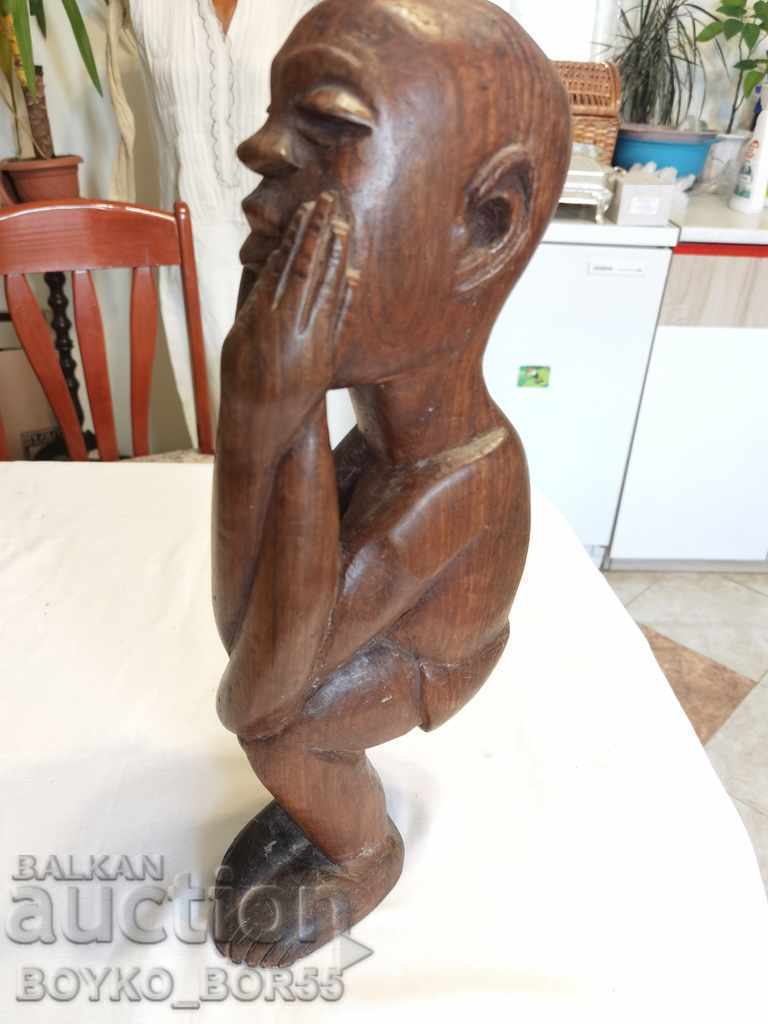 Original African Art - Massive Statuette Sculpture with price 160.00 BGN | € 81.81 Original African Art - Massive Statuette Sculpture with price 160.00 BGN | € 81.81
