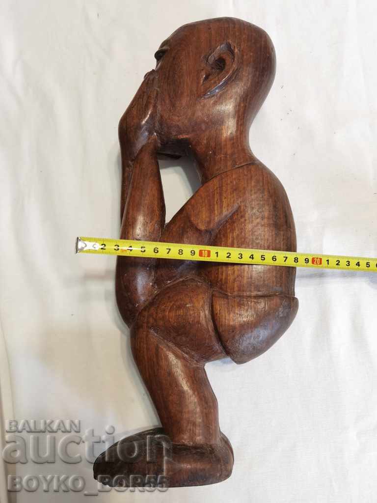 Original African Art - Massive Statuette Sculpture - 5 Original African Art - Massive Statuette Sculpture - 5