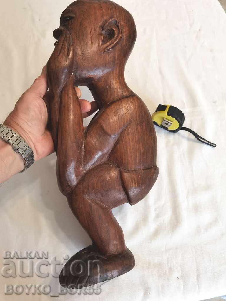 Original African Art - Massive Statuette Sculpture - 6 Original African Art - Massive Statuette Sculpture - 6