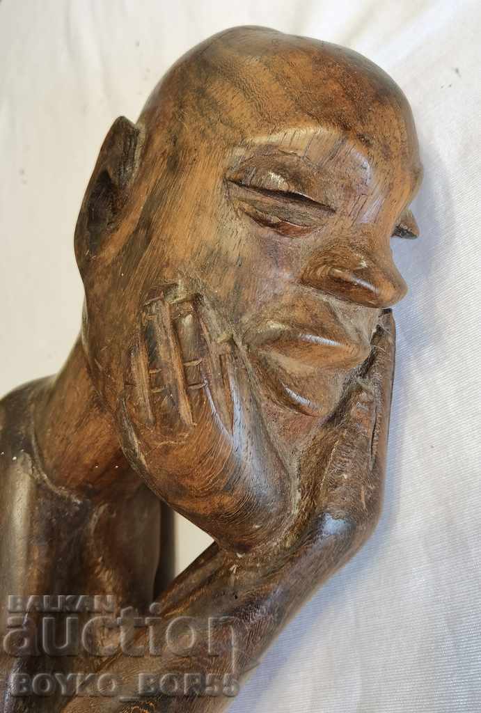 Original African Art - Massive Statuette Sculpture - 7 Original African Art - Massive Statuette Sculpture - 7