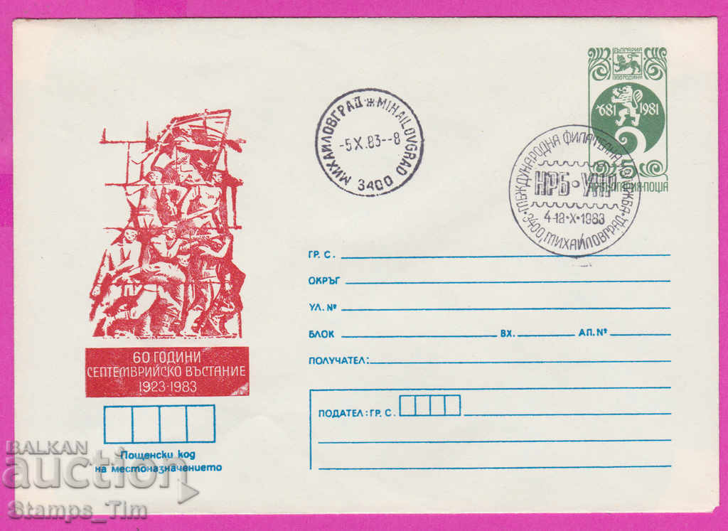 Auction 266915 / Bulgaria IPTZ 1983 Mihaylovgrad Exhibition Hungary-PRC Auction 266915 / Bulgaria IPTZ 1983 Mihaylovgrad Exhibition Hungary-PRC