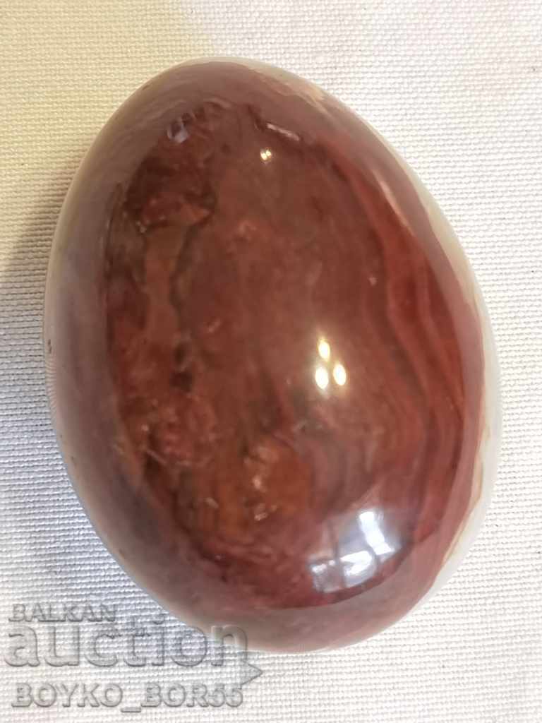 Ou mare de agat lustruit cu preț 38.00 BGN | € 19.43 Ou mare de agat lustruit cu preț 38.00 BGN | € 19.43