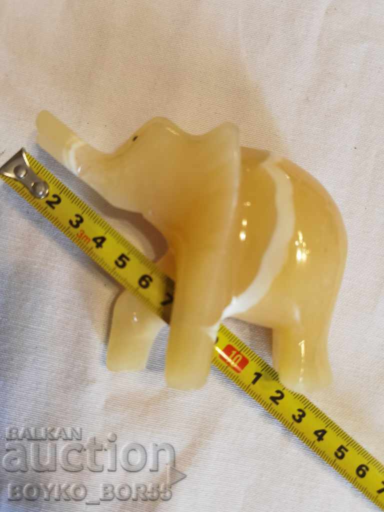 Polished Agate Elephant - 5 Polished Agate Elephant - 5