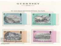 1982. Guernsey. Παλιές χαραγμένες πλάκες χαλκού με θέα II.