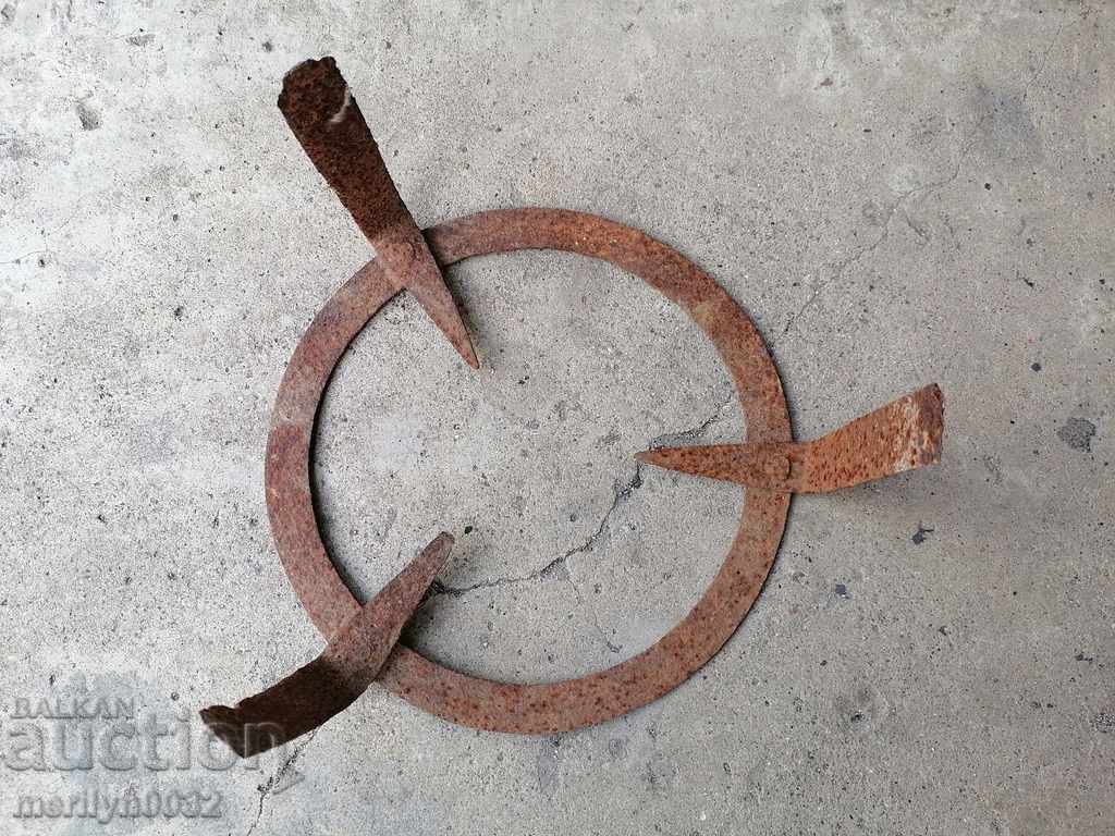 Delivery of An old forged sack, fireplace, grill, wrought iron