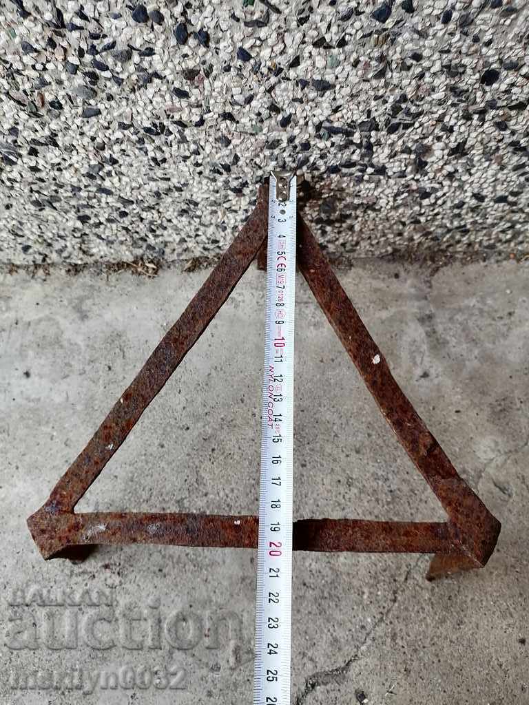 Antique wrought iron stove, hearth, grill, wrought iron - 5 Antique wrought iron stove, hearth, grill, wrought iron - 5