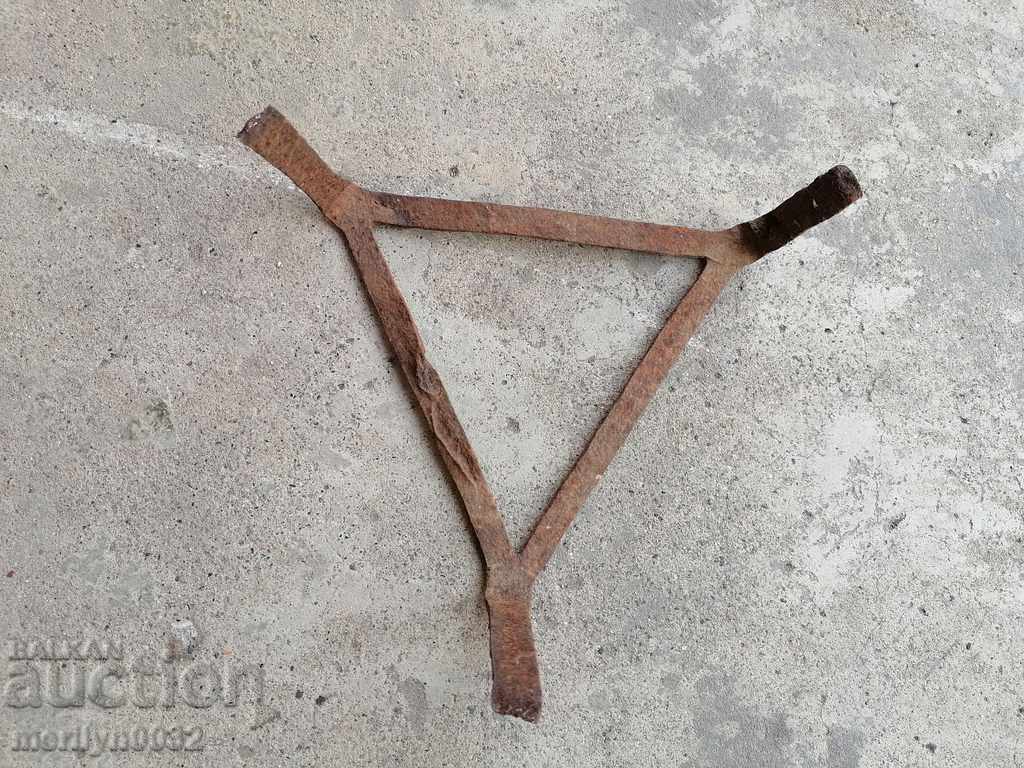 Antique wrought iron stove, hearth, grill, wrought iron - 7 Antique wrought iron stove, hearth, grill, wrought iron - 7