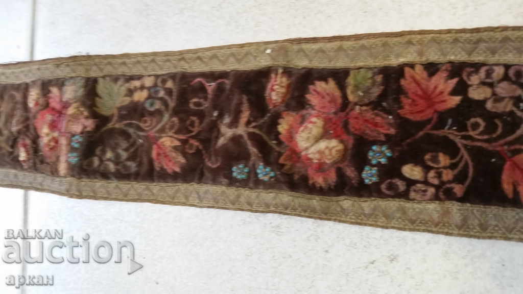 Revival belt for costume, for buckles - the middle of the XIX century