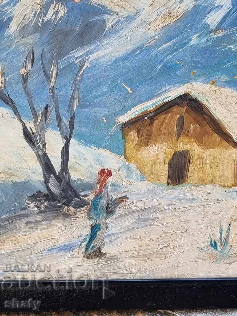 Delivery of Old oil painting Delivery of Old oil painting