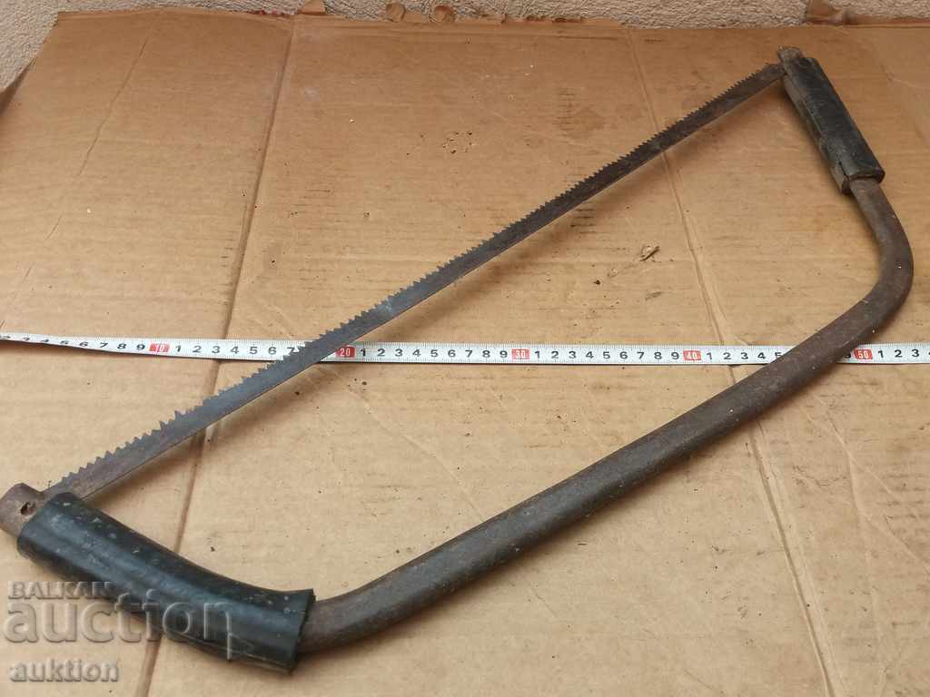 OLD SOC. STEEL SAW, BULL - 7 OLD SOC. STEEL SAW, BULL - 7