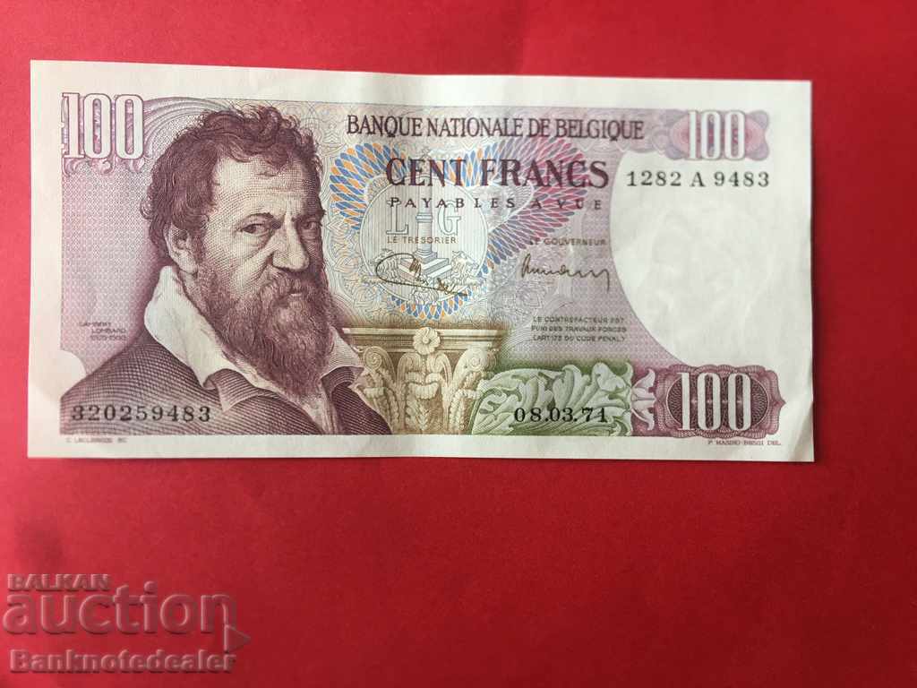 Auction Belgium 100 Francs Pick 134a Ref 9483 Auction Belgium 100 Francs Pick 134a Ref 9483