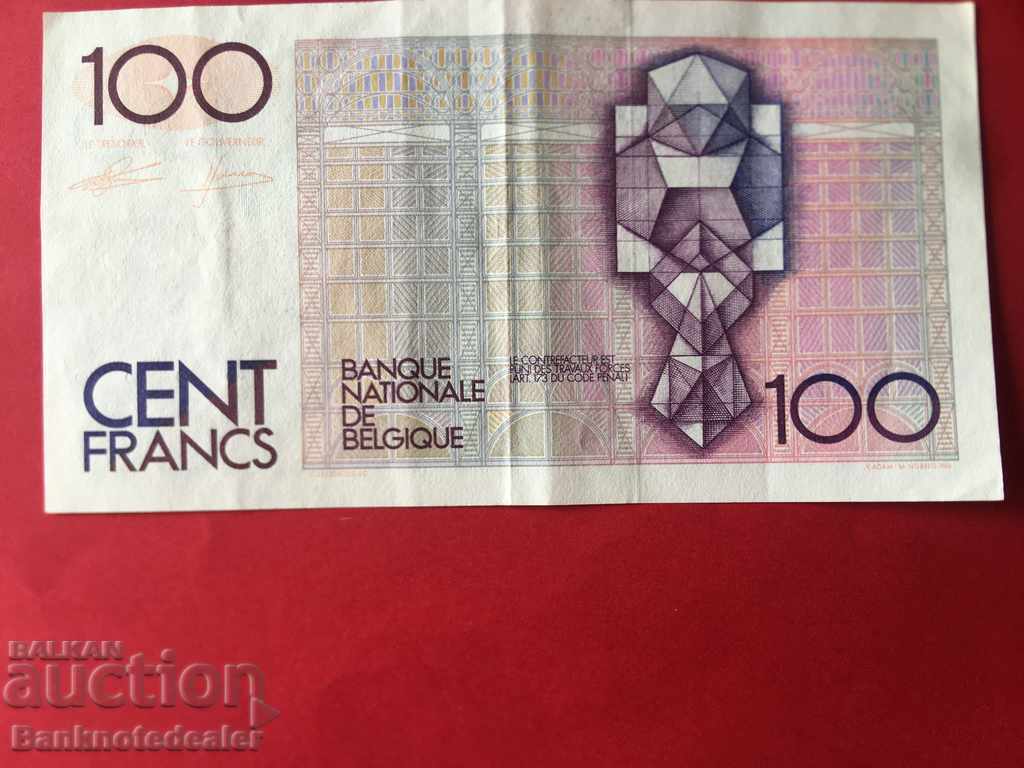 Belgium 100 Francs 1982-94 Pick 142 Ref 2695 with price 14.00 BGN | € 7.16 Belgium 100 Francs 1982-94 Pick 142 Ref 2695 with price 14.00 BGN | € 7.16