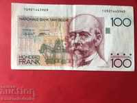 Belgium 100 Francs 1982-94 Pick 142 Ref 5969