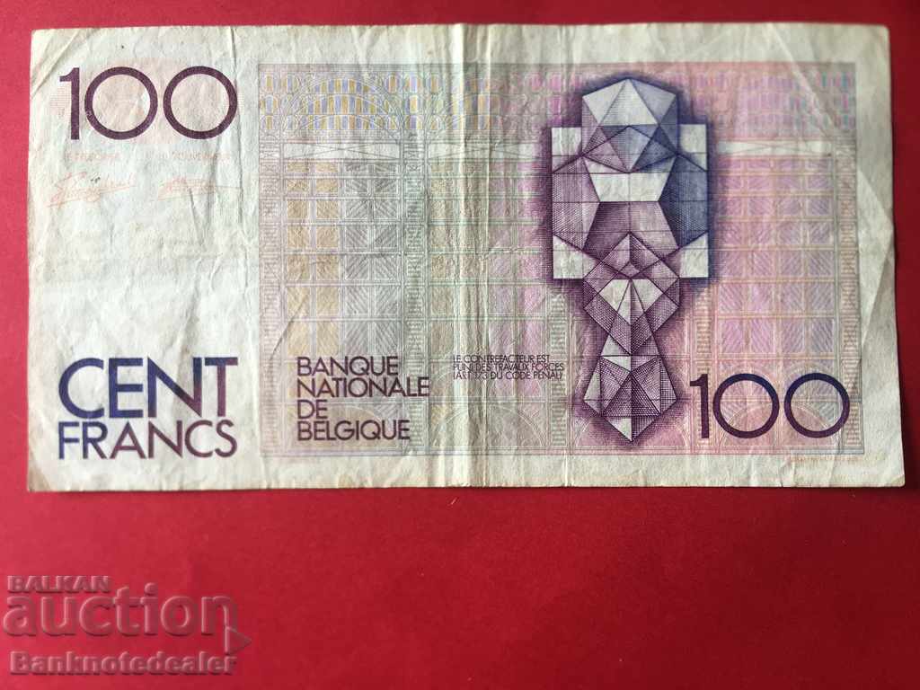 Belgium 100 Francs 1982-94 Pick 142 Ref 7967 with price 9.00 BGN | € 4.60