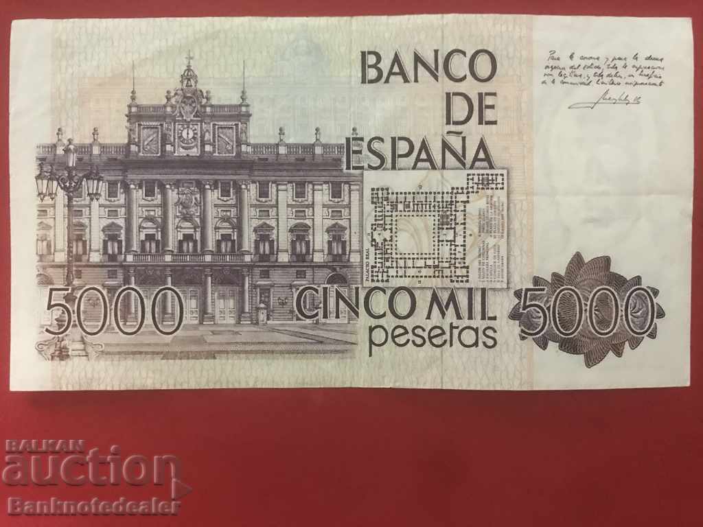 Spain 5000 Pesetas 1979 Pick 160 Ref 0679 with price 95.00 BGN | € 48.57