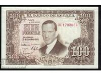 Spania 100 Pesetas 1953 Pick 150 Ref 3834