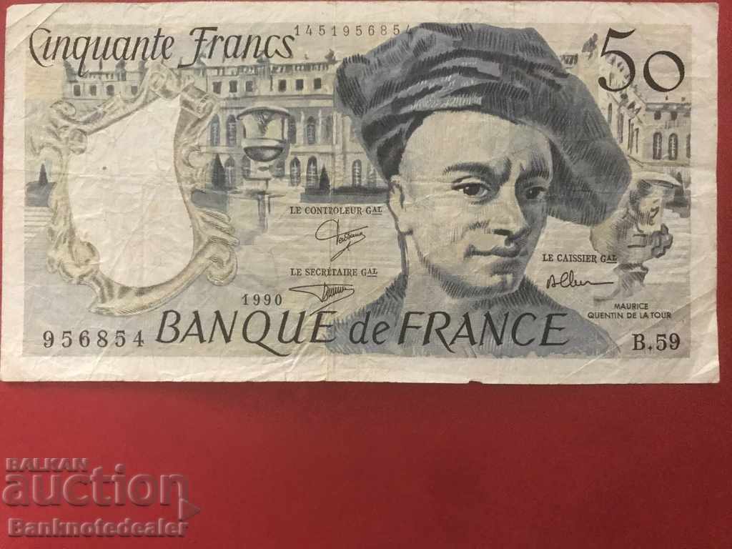 Franța 50 franci 1990 Pick Ref 6854