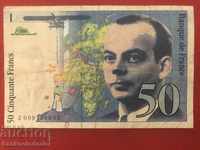 France 50 Francs 1993 Pick 157c Ref 9685