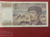 France 20 francs 1989 Pick 151 Ref 9168