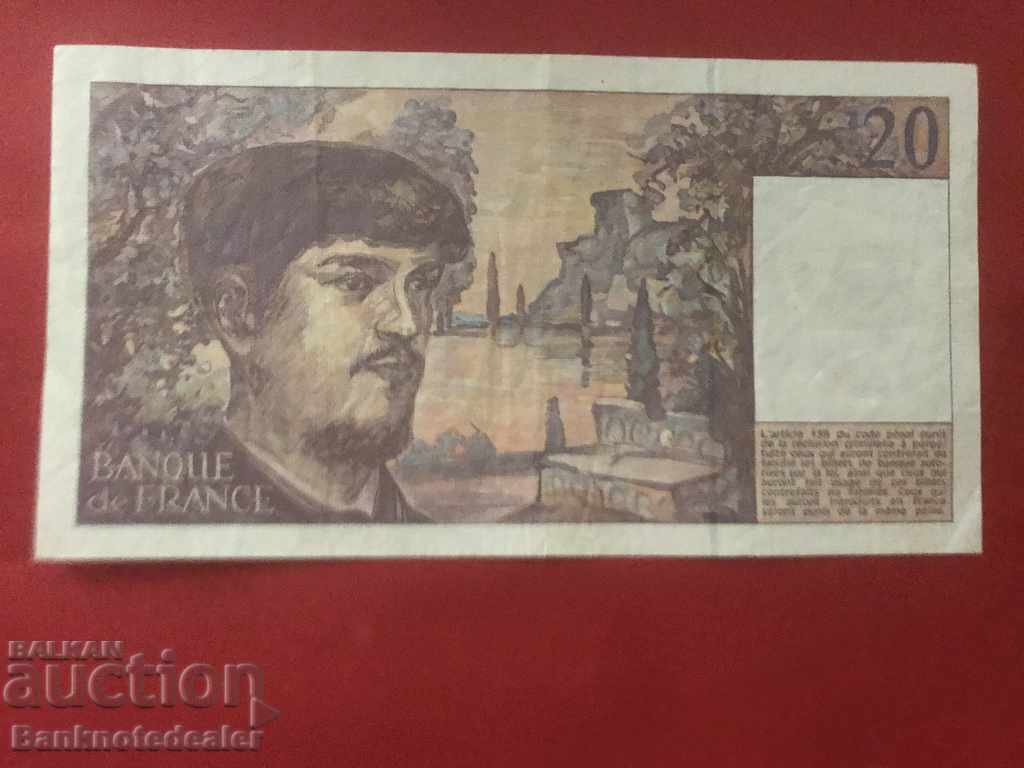 France 20 Francs 1993 Pick 151 Ref 4063 with price 12.00 BGN | € 6.14 France 20 Francs 1993 Pick 151 Ref 4063 with price 12.00 BGN | € 6.14